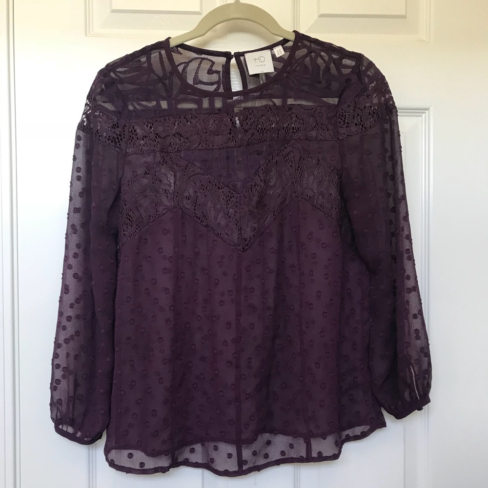 Plum Dress Shirt (small) - HD Paris